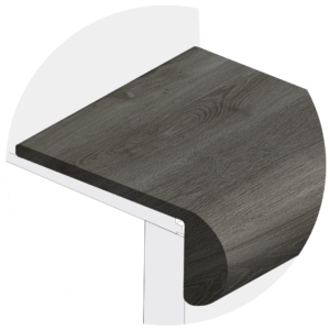 Powerhold LVT Natchez Stair Nose 298 - Plantation