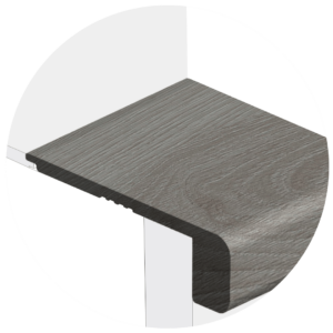 Powerhold LVT Natchez Stair Nose 340 - Oyster