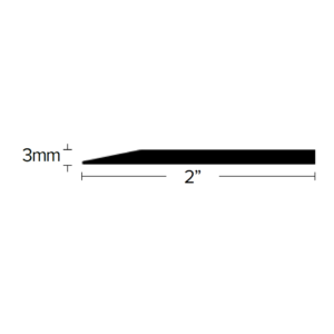 LVT 115 - 13/64" (5MM) LVT Reducer Diagram