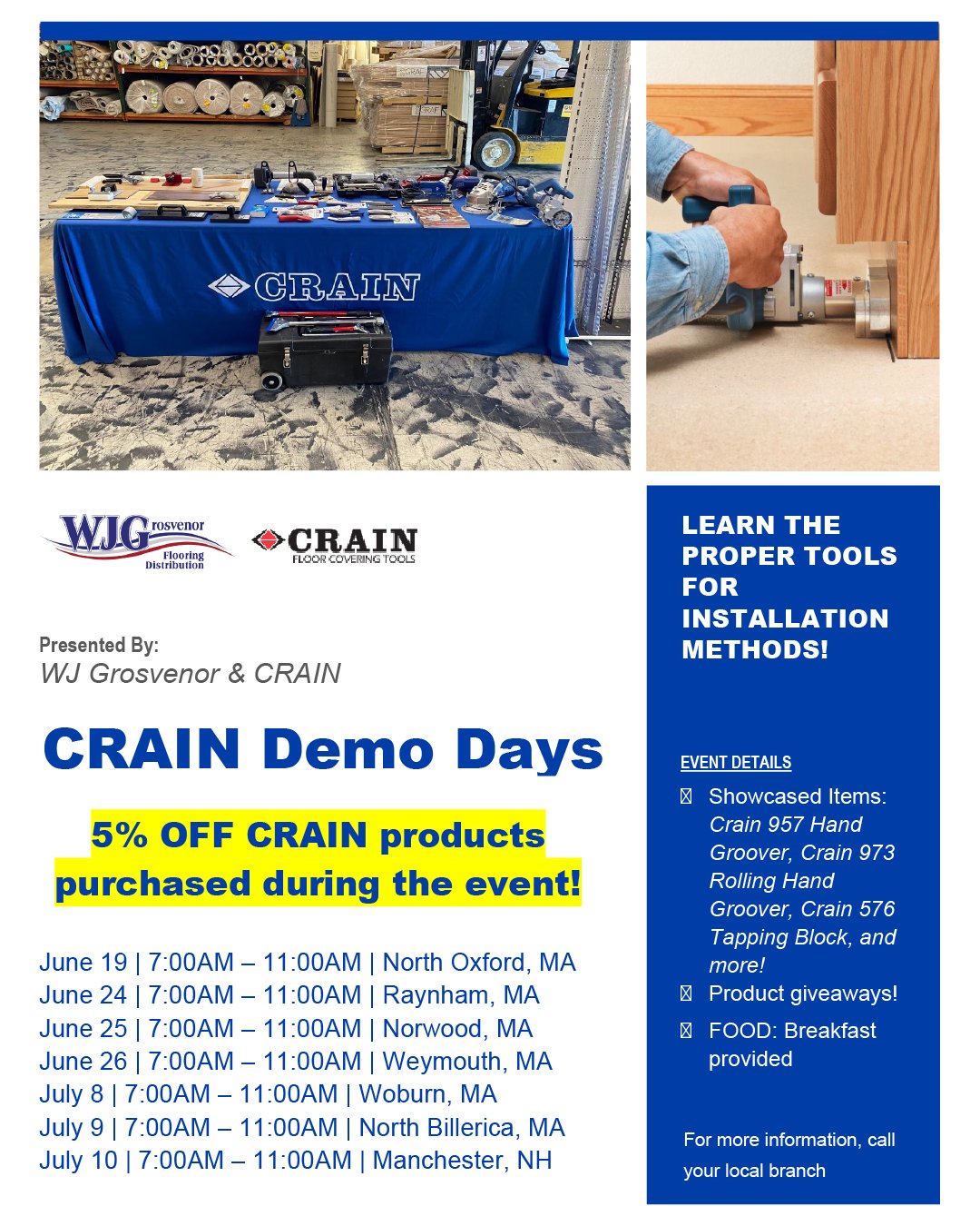 Crain Demo Day promo banner